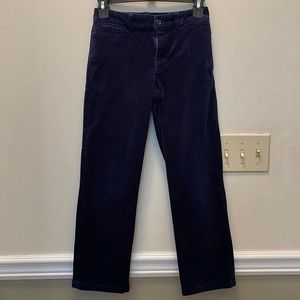 Polo Corduroy Pants in Great Condition Boys size 10 Dark Blue